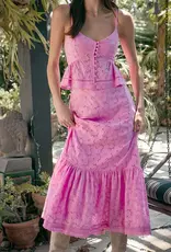 Saltwater Luxe Tatum Maxi Skirt in Pink