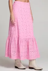 Saltwater Luxe Tatum Maxi Skirt in Pink