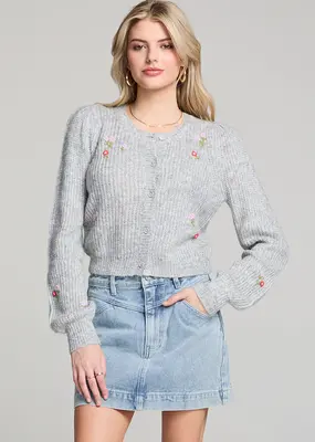 Saltwater Luxe Valeria Embroidered Sweater *XS & XL*