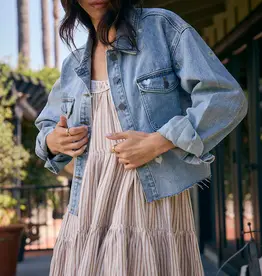Saltwater Luxe Sofia Embroidered Denim Jacket