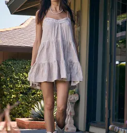 Saltwater Luxe Genevieve Striped Mini Dress