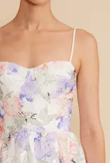 Lucy Paris Edda Lace Midi Dress
