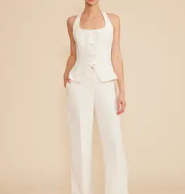 Lucy Paris Clementine Longline Vest Top with Bow Detail