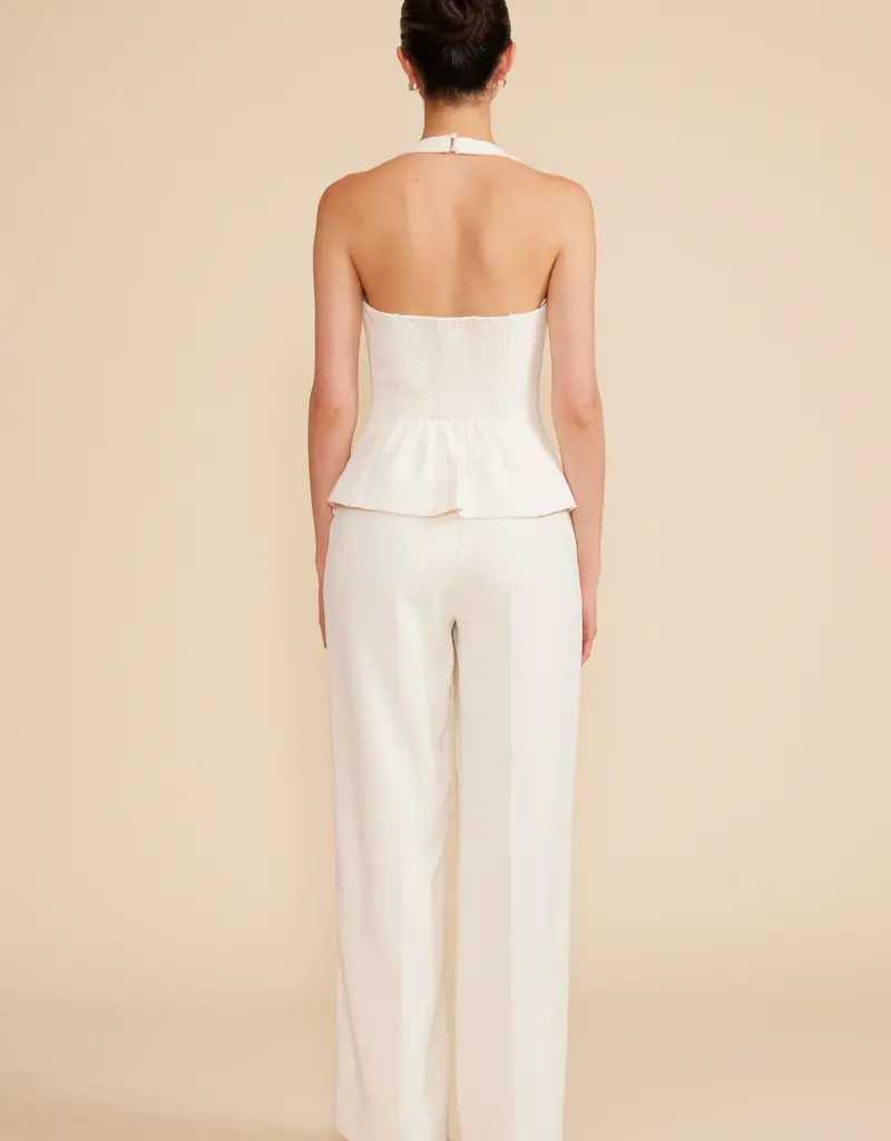Lucy Paris Clementine Longline Vest Top with Bow Details