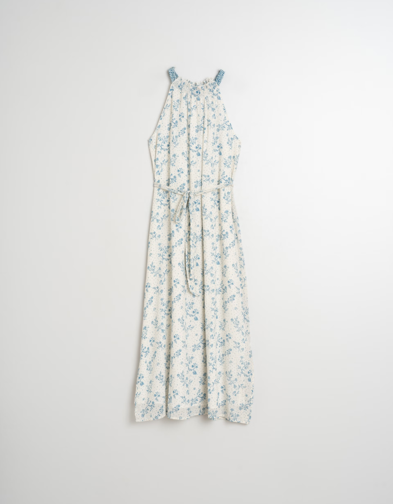 Indi and Cold Manuella Adjustable Halter Neck Maxi Dress