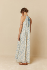 Indi and Cold Manuella Adjustable Halter Neck Maxi Dress
