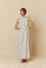 Indi and Cold Manuella Adjustable Halter Neck Maxi Dress