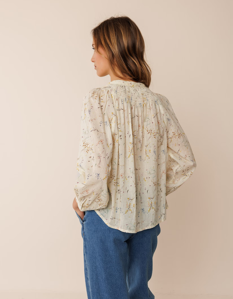 Indi and Cold Anora Organic Cotton Raglan Blouse