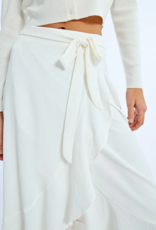 Molly Bracken Sandrine Ruffled Wrap Skirt