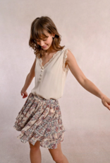Molly Bracken Val Lace Trim Sleeveless Top