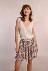 Molly Bracken Val Lace Trim Sleeveless Top