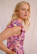 Molly Bracken Tamara Printed Mini Dress