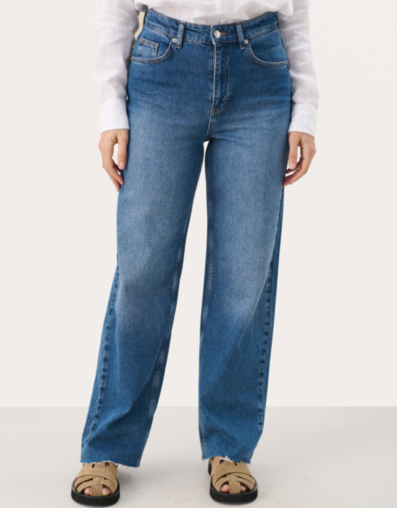 Part Two Simona Jeans - Raw Hem