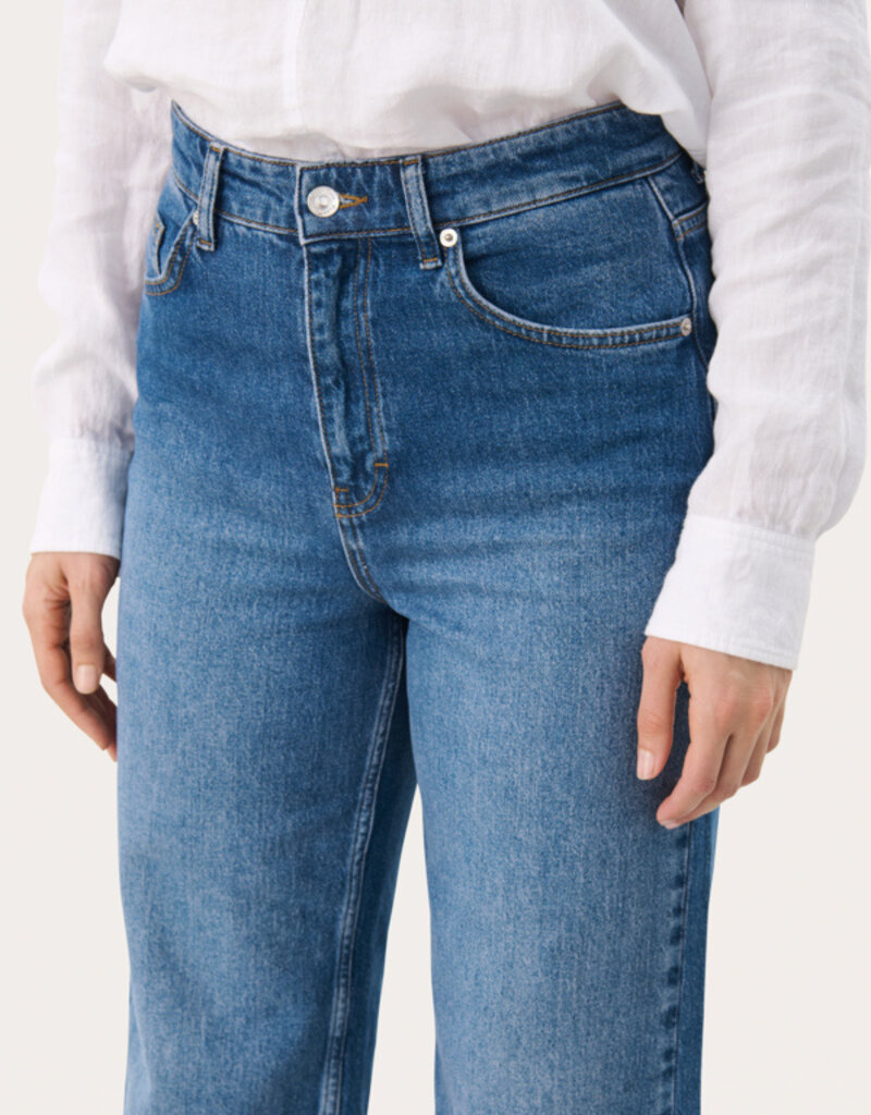 Part Two Simona Jeans - Raw Hem