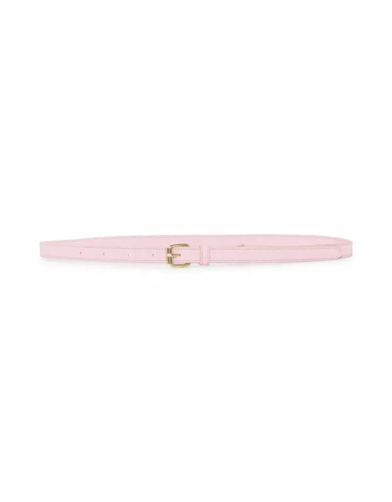 Part Two Nacimo Pink Leather Belt
