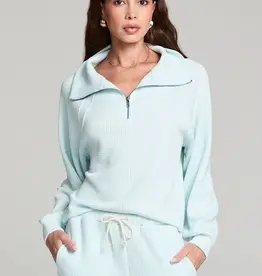 Saltwater Luxe Half-Zip Raglan Pullover *Two Colours*