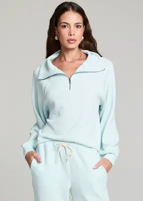 Saltwater Luxe Half-Zip Raglan Pullover *Two Colours*