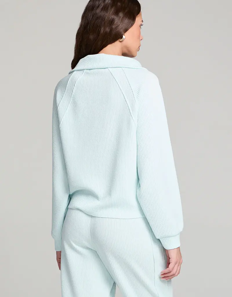 Saltwater Luxe Half-Zip Raglan Pullover