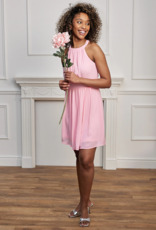 Angel Eye Loganberry Mini Dress in Pink