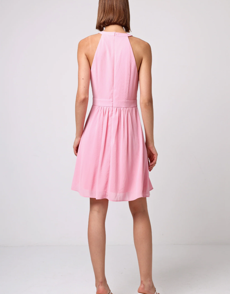 Angel Eye Loganberry Mini Dress in Pink