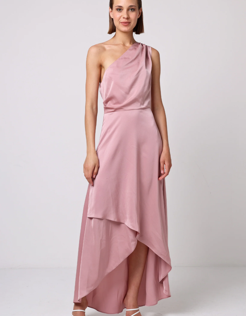 Angel Eye Coco De Mer One Shoulder Maxi Dress