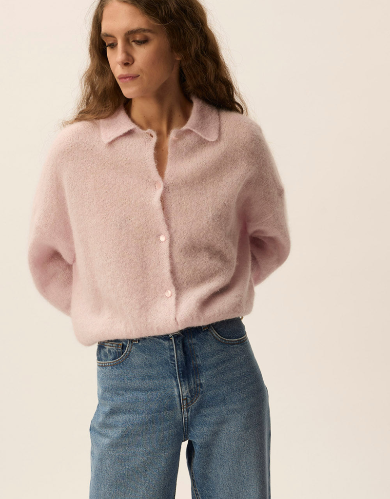 Des Petits Hauts Anastasia Polo Neck Knit Jumper