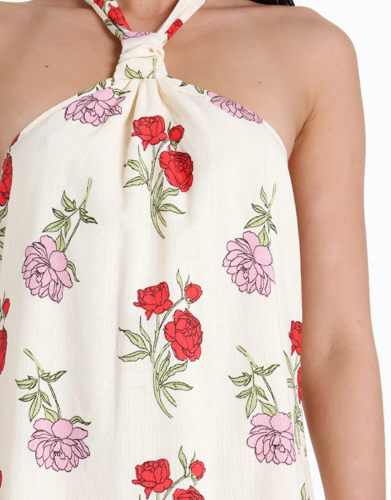 Lost in Lunar Gloriana Halter Mini Dress