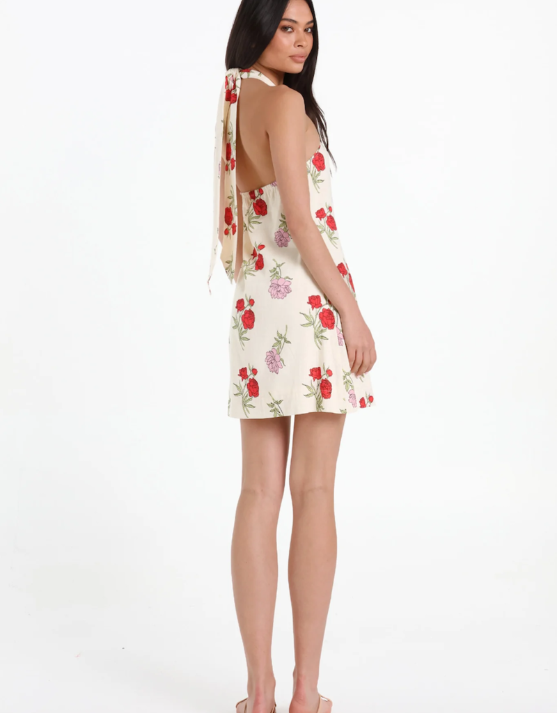 Lost in Lunar Gloriana Halter Mini Dress