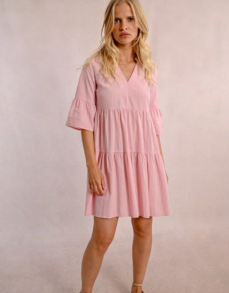 Molly Bracken Stassi Babydoll Blouse Dress