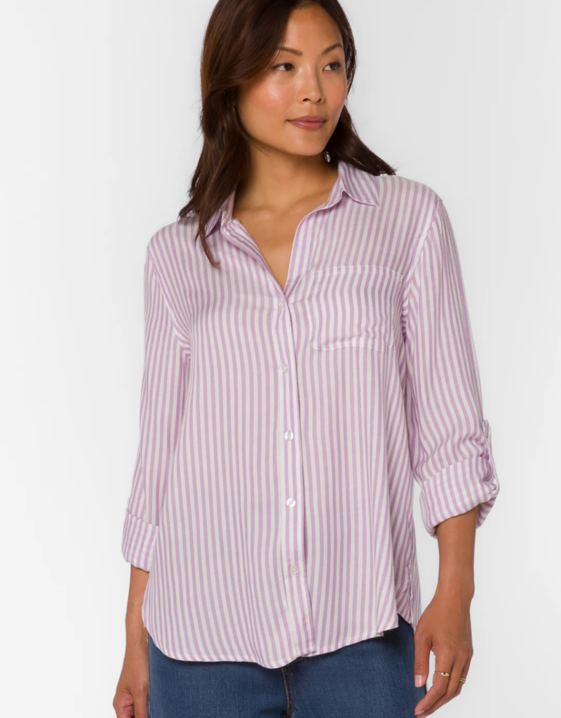 Velvet Heart Elisa Shirt With Roll Tab Sleeves (FINAL SALE)
