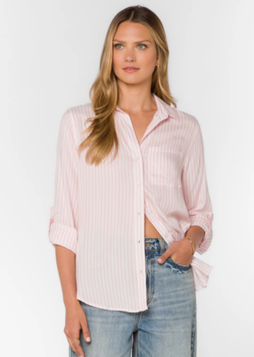 Velvet Heart Elisa Shirt With Roll Tab Sleeves *Only One Left - Small*