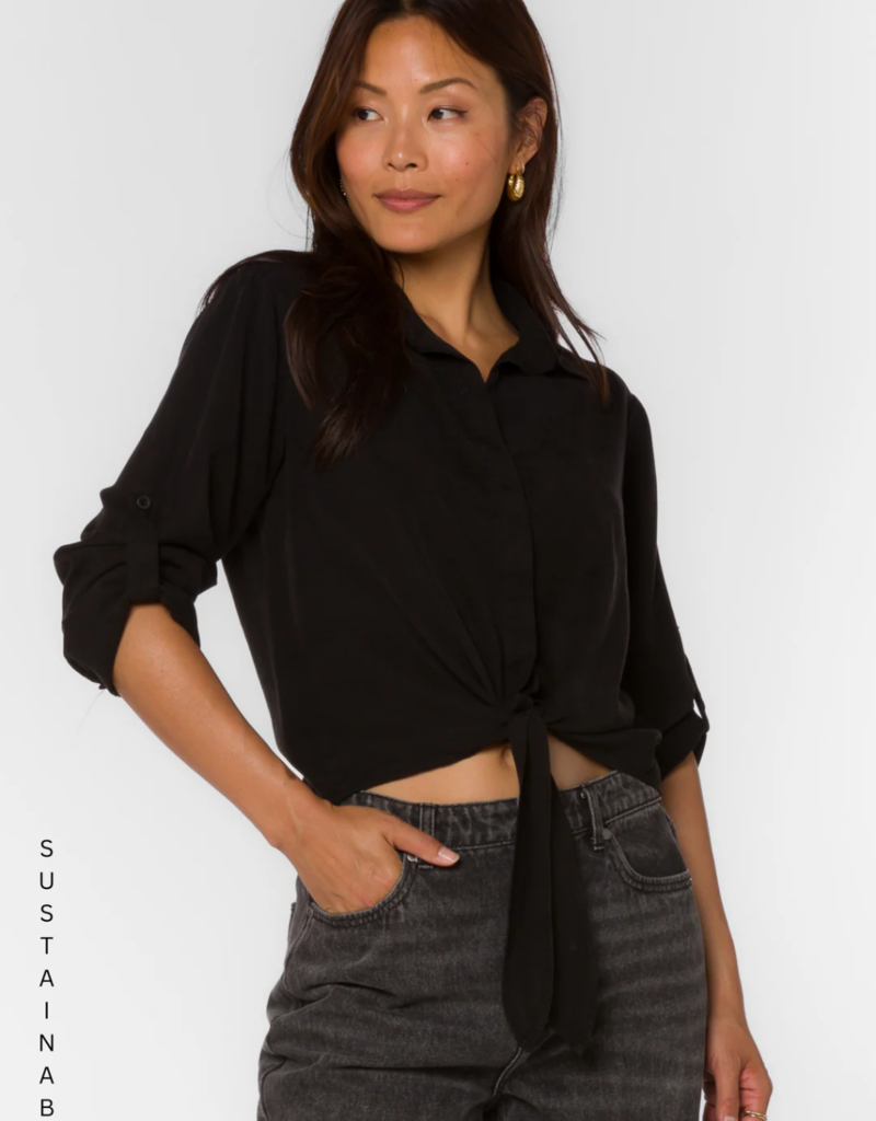 Velvet Heart Solange Roll-Tab Shirt