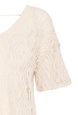 ICHI Naonna Crochet T-Shirt