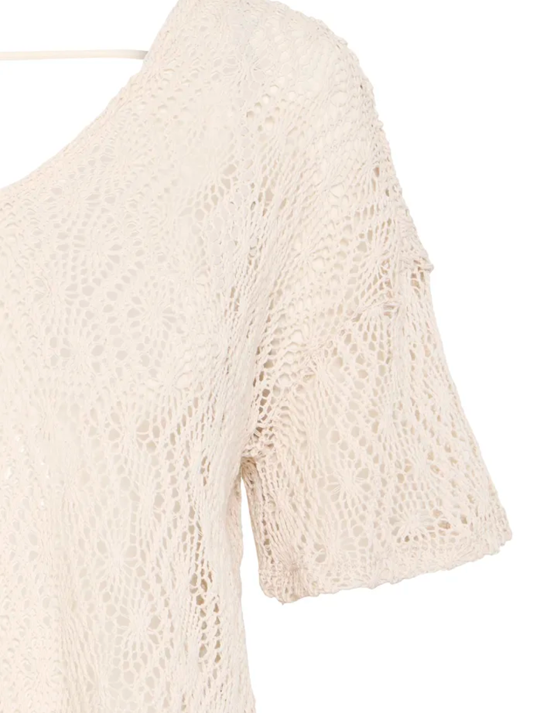 ICHI Naonna Crochet T-Shirt