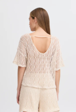 ICHI Naonna Crochet T-Shirt