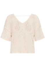 ICHI Naonna Crochet T-Shirt