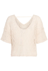 ICHI Naonna Crochet T-Shirt