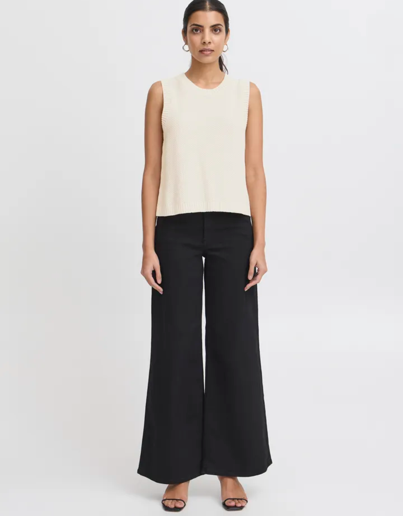 ICHI Dotties Sleeveless Knit
