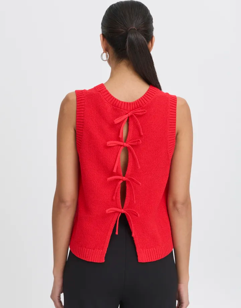 ICHI Dotties Sleeveless Knit