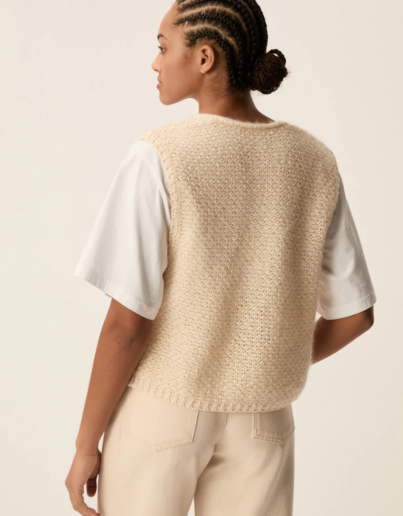 Des Petits Hauts Blake Sleeveless Cardigan (FINAL SALE)