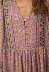 Des Petits Hauts Sonate Long Sleeve Floral Dress
