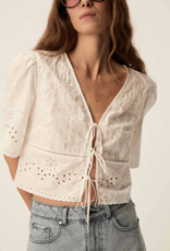 Des Petits Hauts Santa Embroidered Top