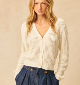 John and Jenn Ollie Daisy Button Cardigan