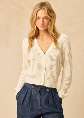 John and Jenn Ollie Daisy Button Cardigan