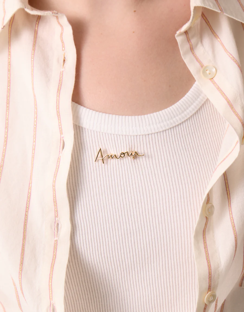 Des Petits Hauts Willo Large Amour Brooch