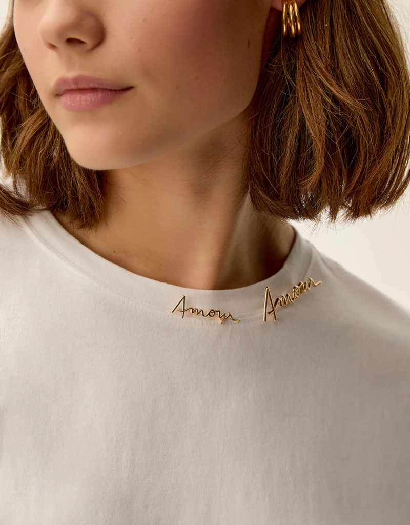Des Petits Hauts Willo Large Amour Brooch