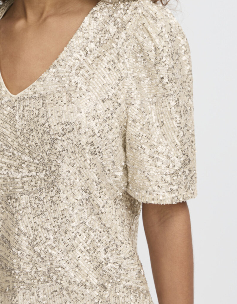 ICHI Fauca Sequin T-Shirt