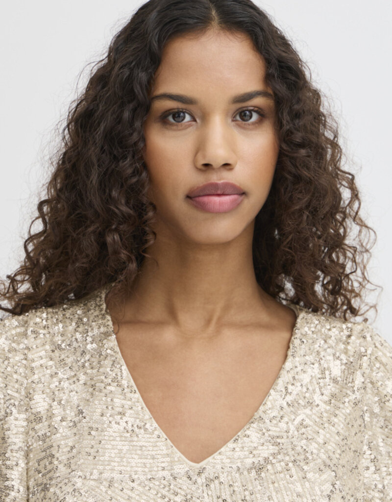 ICHI Fauca Sequin T-Shirt