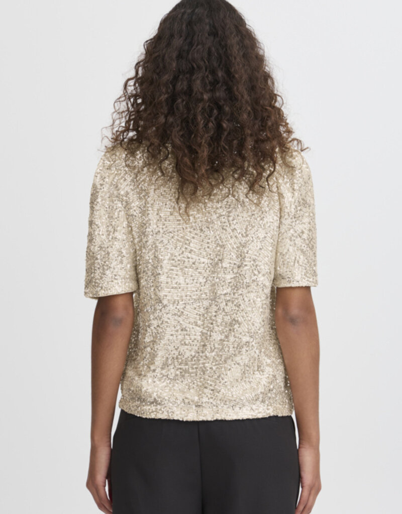 ICHI Fauca Sequin T-Shirt