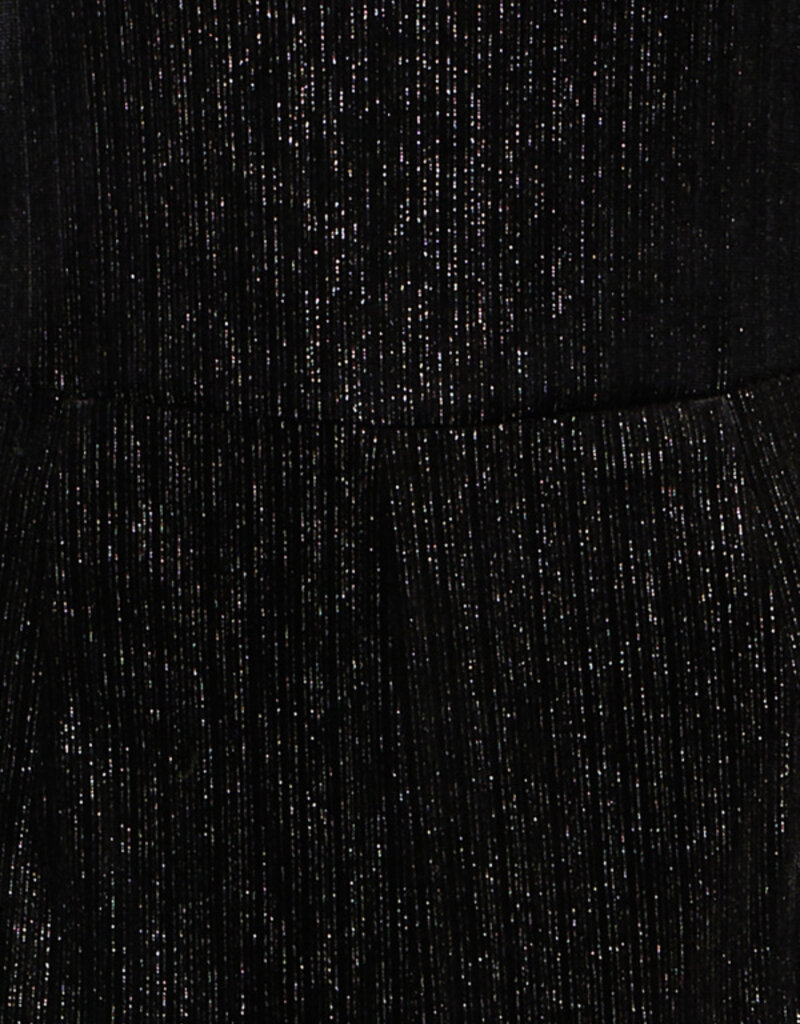 ICHI Kate Glamour Pinstripe Velvet Jumpsuit (FINAL SALE)